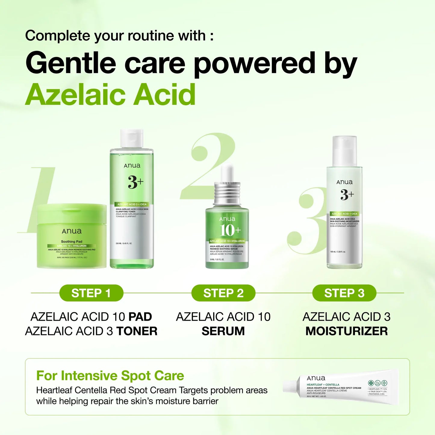 Azelaic Acid 10 Hyaluron Redness Soothing Serum 1.01 fl.oz.(30ml)｜Azelaicacid, Hyaluronic Acid