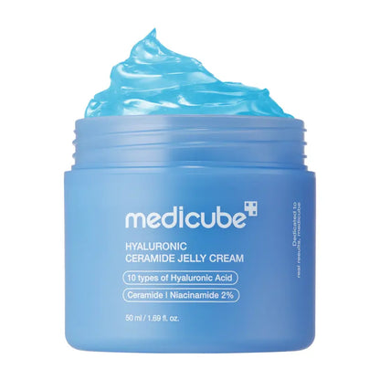 Hyaluronic Acid Moisturizing Jelly Cream | Daily Moisturizer for All Skin Types | Long-lasting Hydration with Hyaluronic Acid