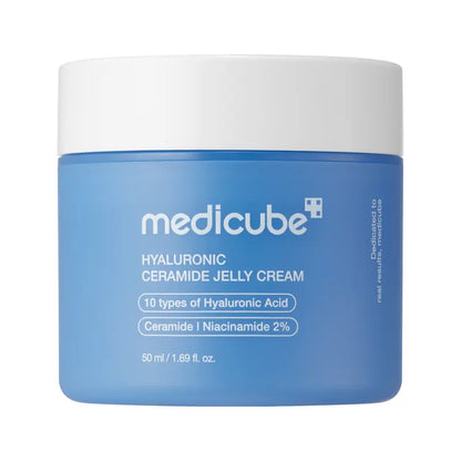 Hyaluronic Acid Moisturizing Jelly Cream | Daily Moisturizer for All Skin Types | Long-lasting Hydration with Hyaluronic Acid