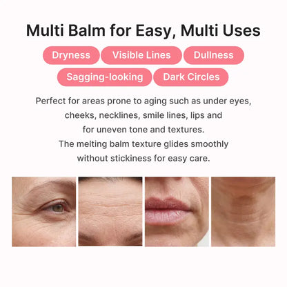 PDRN Pink Collagen Balm Stick – Anti-Aging Wrinkle Care | PDRN Pink Collagen Multi Balm