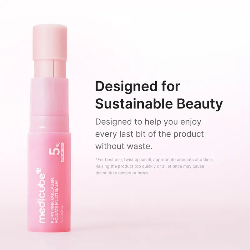 PDRN Pink Collagen Balm Stick – Anti-Aging Wrinkle Care | PDRN Pink Collagen Multi Balm
