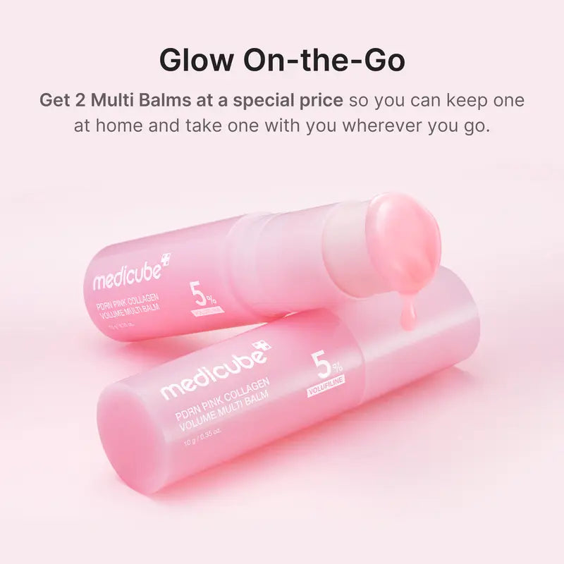 PDRN Pink Collagen Balm Stick – Anti-Aging Wrinkle Care | PDRN Pink Collagen Multi Balm