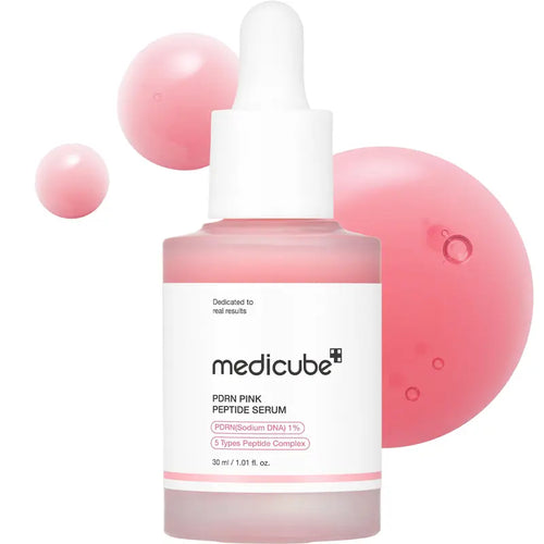 PDRN Pink Peptide SerumㅣPink Glow SerumㅣSalmon DNA, Salmon PDRN, Peptides, Uneven Skintone, Glowy skin