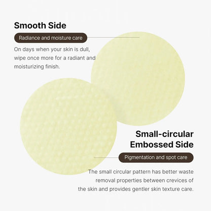 Deep Vita C Facial Pads I 500,000PPM of vitamin water & 3 types of vitamin | (70 sheets)